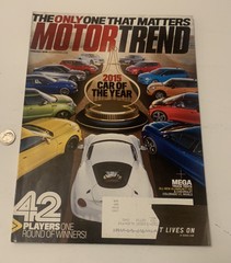 MotorTrend January 2015 Magazine Ripped Cover 114 Pages Acura Vision Board