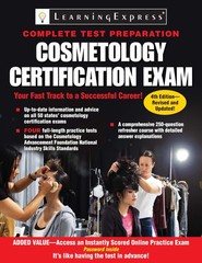 Cosmetology Certification Exam – paperback LearningExpress LLC Editors
