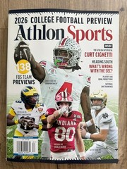 2026 COLLEGE FOOTBALL PREVIEW ATHLON Special Edition Magazine OHIO STATE Indiana
