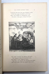 1860 Robert Burns Poems Songs Illustrated Birket Foster Victorian Gilt Cloth