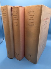 American Fiction a Contribution Toward Bibliography, 3 volume complete set 177..
