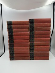 Blacks Readers Service Great Works Book Lot 22 Vol Red Cloth Vintage