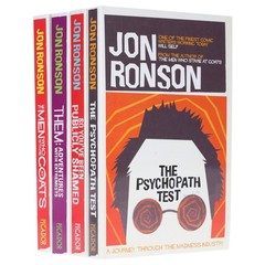 Jon Ronson 4 Books Collection Set – Non-Fiction – Paperback