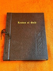 Leather Bound Book Leaves of Gold Revised Edition 1948 Vintage Coslett Publish