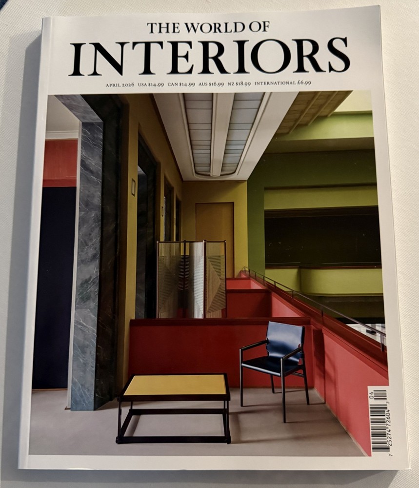 The World of Interiors Magazine ~ April 2026 ~ LIKE NEW