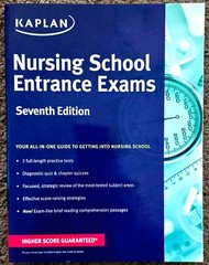 Kaplan Test Prep Ser.: Nursing School Entrance Exams by Kaplan Nursing (Firm)…