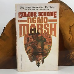 COLOUR SCHEME Ngaio Marsh BERKLEY PAPERBACK 1943 PB SECOND PRINT 1978