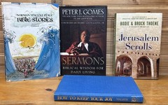 Lot of 18 Religious Books~HB/DJ~Instant Vintage Collection~Resell/Wholesale #296