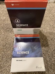 Lifepac 8th Grade Science Homeschool Kit Units 1-10 & Complete Teacher Guide NEW