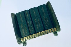 Portugal Dictionary Lilliput Portuguese 35×50 mm Small Bronze Furniture