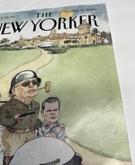 The New Yorker Magazine March 16, 2026 Cover “War-a-Lago” Free Shipping.