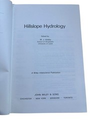 Hillslope Hydrology Edited By M.J. Kirkby 1978 Hardcover Edition