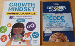 Peyton Curley Growth Mindset Workbook for Kids + Explorer Academy Code-Breaking