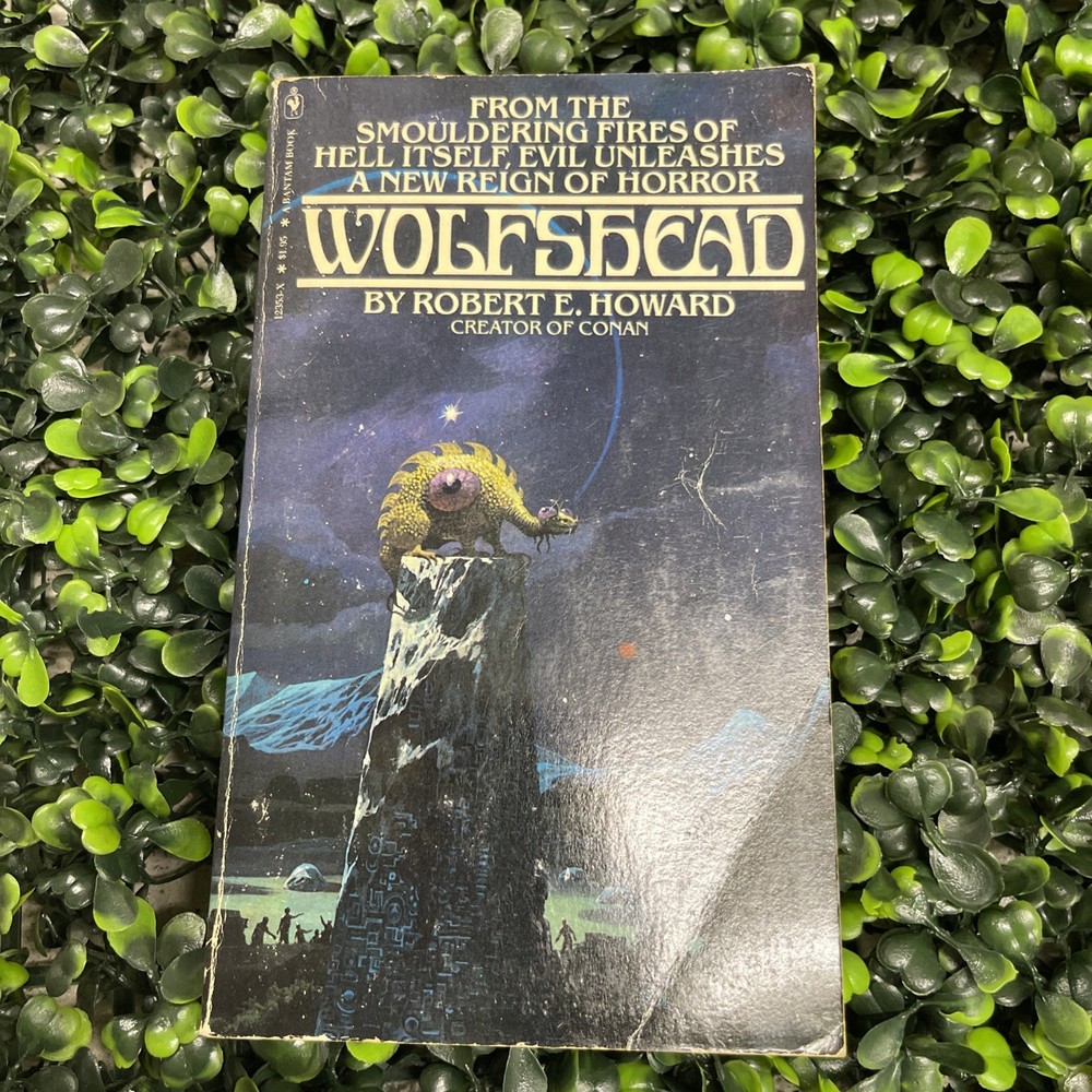 WOLFSHEAD – Robert E. Howard – 1st Print – Bantam Books – Condition: Good ?