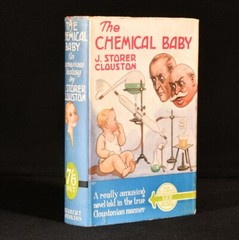 1934 The Chemical Baby J. Storer Clouston Dust Wrapper 1st Edition
