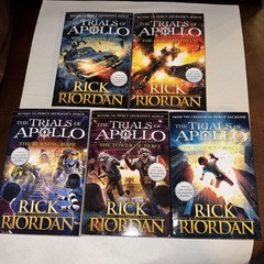 Trials of Apollo 5 Book Boxed Set Paperback by Rick Riordan, Mythology Fantasy