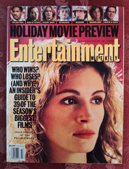 ENTERTAINMENT WEEKLY November 19 1993 Julia Roberts Oliver Stone Evan Dando