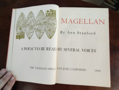 Magellan, Signed by Author, One of 440 copies, Unmarked Bright pages, No D/J