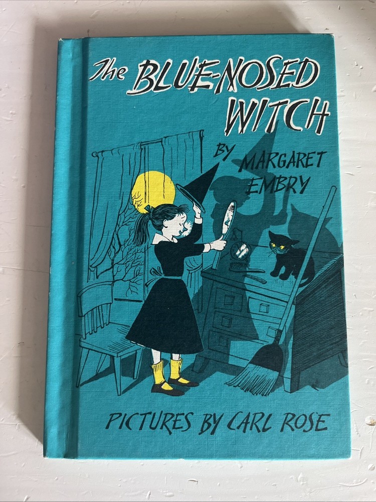VTG THE BLUE-NOSED WITCH Margaret Embry 1956 1st EDITION