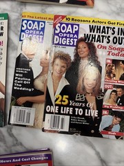 SOAP OPERA MAGAZINE-lot of 26 issues 1993 Jan-Dec TV Drama Daytime No Label
