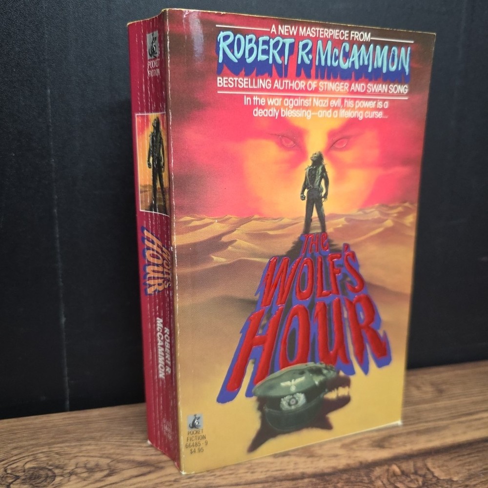 The Wolf’s Hour by Robert R. McCammon ~ 1989 Pocket Books Paperback 1st Printing