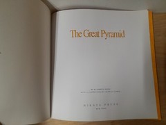 THE GREAT PYRAMID: THE STORY OF THE FARMERS, THE GOD-KING By Elizabeth Mann