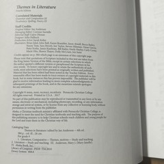 ABEKA Book Language Arts Series: Themes in Literature 4th Edition