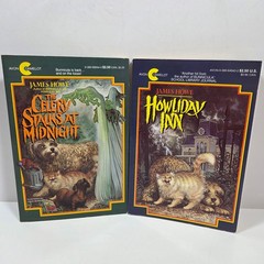 SIGNED James Howe Howliday Inn Celery Stalks at Midnight Vtg Childrens Mystery