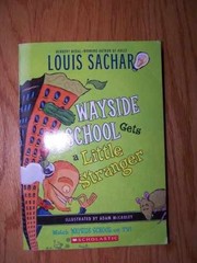 Wayside School Gets a Little Stranger – Paperback, by Sachar Louis – Very Good