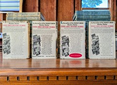 Lot of 32 Vintage 1930-1961 Nancy Drew Mystery Detective Books, Cloth Bound HC