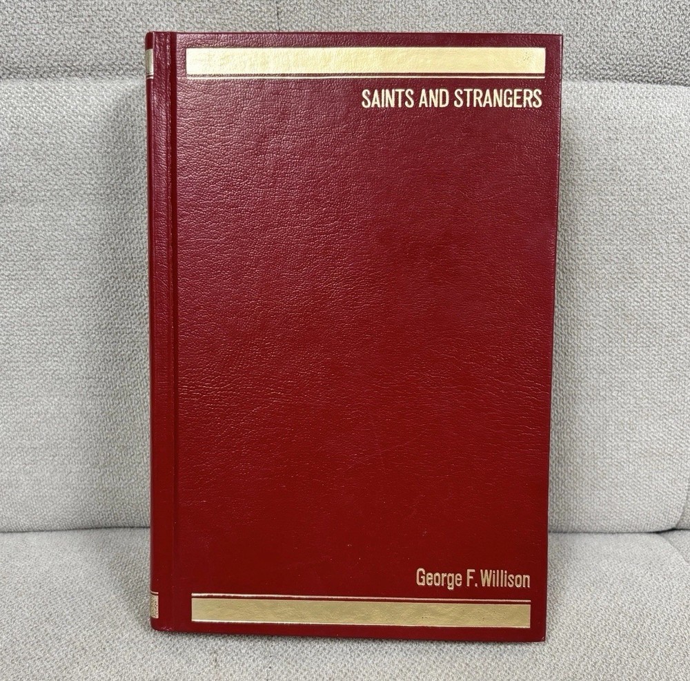 Saints and Strangers George F. Willison Time Reading Program Special Ed HC