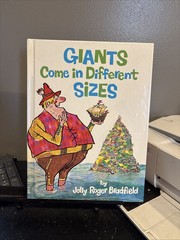 Giants Come in Different Sizes Jolly Roger Bradfield Hardcover Rand McNally 1966