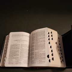 2008 Mini snap cover indexed Quad Scriptures Bible Book of Mormon Leather LDS