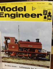 Model Engineer Magazine. 18 bound Volumes are available.
