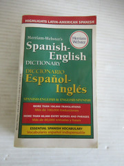 MERRIAM – WEBSTER’S SPANISH – ENGLISH DICTIONARY 2002