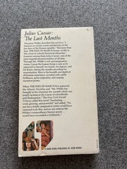 The Ides of March By Thorton Wilder 1975 First Bard Edition Avon Books