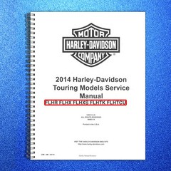 HARLEY-DAVIDSON FLHR FLHX FLHXS FLHTK FLHTCU Touring Service Manual 2014