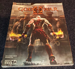 Sony PlayStation 2 PS2: GOD OF WAR 2 Bradygames Strategy Guide Book NEW