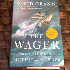 David Grann The Wager Signed First Edition Hardcover Dust Jacket Doubleday 2023