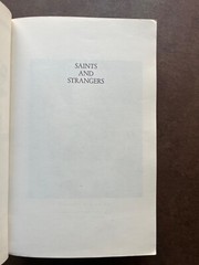 Saints and Strangers by George F Willison 1964 Paperback