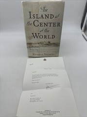 SIGNED Island at the Center of the World Russell Shorto New York History HC 13-2