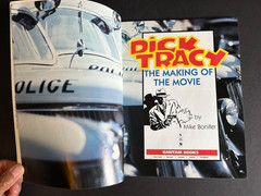 Dick Tracy The Making Of The Movie Mike Bonifer 1990 PB Bantam Books