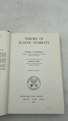 Theory of Elastic Stability Stephen P. Timoshenko and James M. Gere Hardcover…