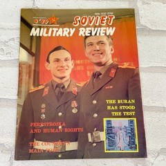 Soviet Military Review Magazine 4/1989 Perestroika Buran Space Shuttle USSR