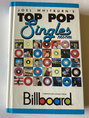 JOEL WHITBURN’S TOP POP SINGLES 1955-1986 Hard Cover Book Free Ship