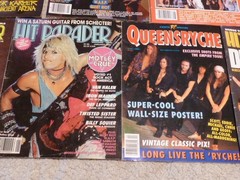 1980s Heavy Metal Music Magazine Lot – Queensryche – Hit Parader -Kerrange +more
