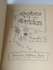 Adventures With The Storytellers By Ken Anderson 1947 1st Edition HC Book