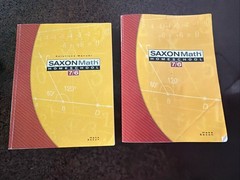 Saxon Math Homeschool 7/6 Textbook And Solution’s Guide