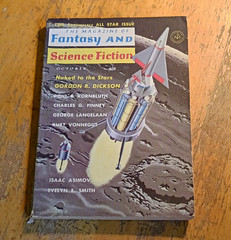 The Magazine of Fantasy and Science Fiction Oct 1961 Mercury Press Vonnegut