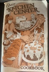 Oster Regency Kitchen Center Cookbook Recipes 1979 Used Vintage